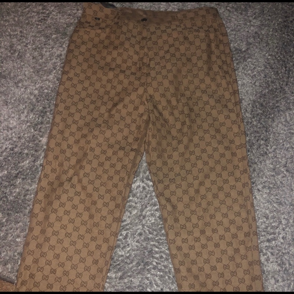 Vintage Gucci Monogram Pants